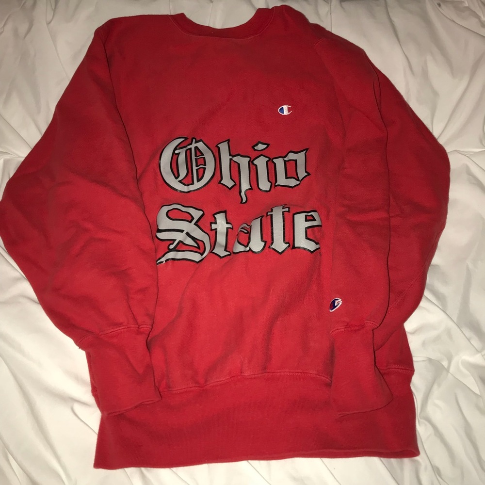 🚫‼️SOLD‼️🚫Red Champion OSU X-Large Crew Neck